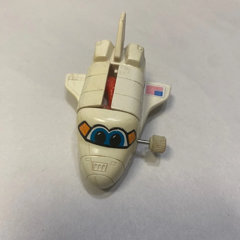 Vintage Tomy NASA Space Shuttle Astronaut Wind Up Toy Figurine Space Astronomy